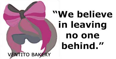 Ventito Bakery Logo and Slogan