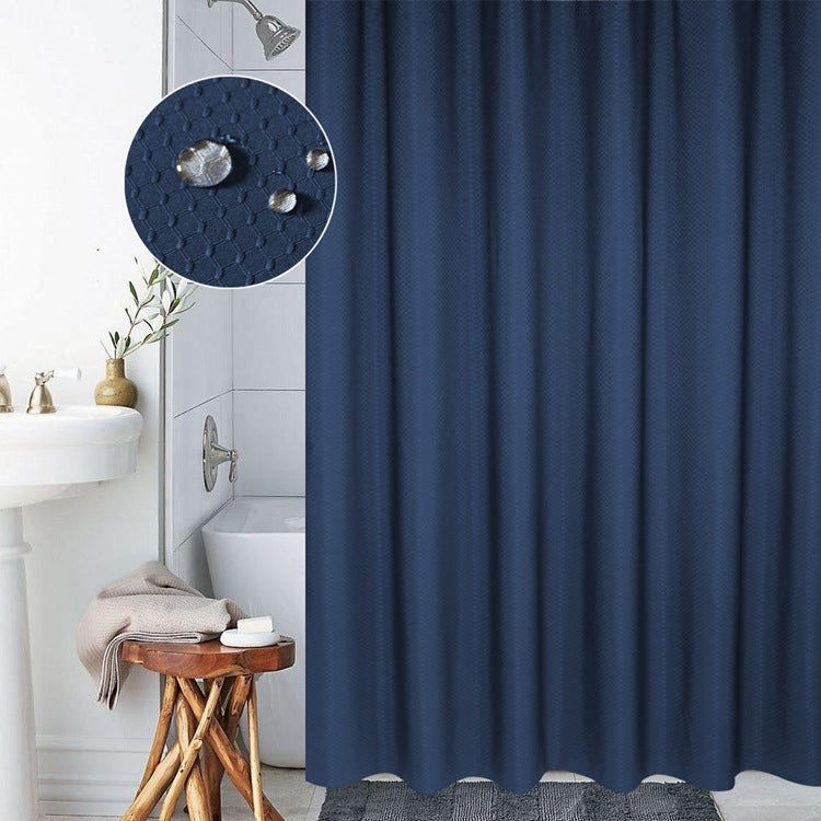 Quality Thickening Waterproof Mildew Curtain with Honeycomb Texture