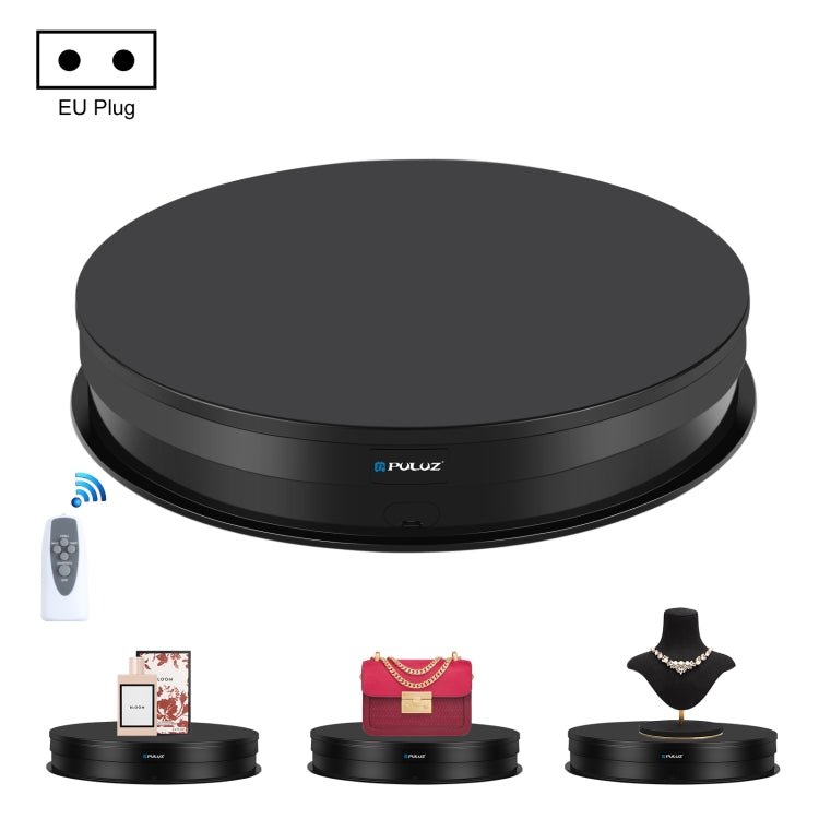 PULUZ Rotating Display Stand with Adjustable Speed for Exhibits