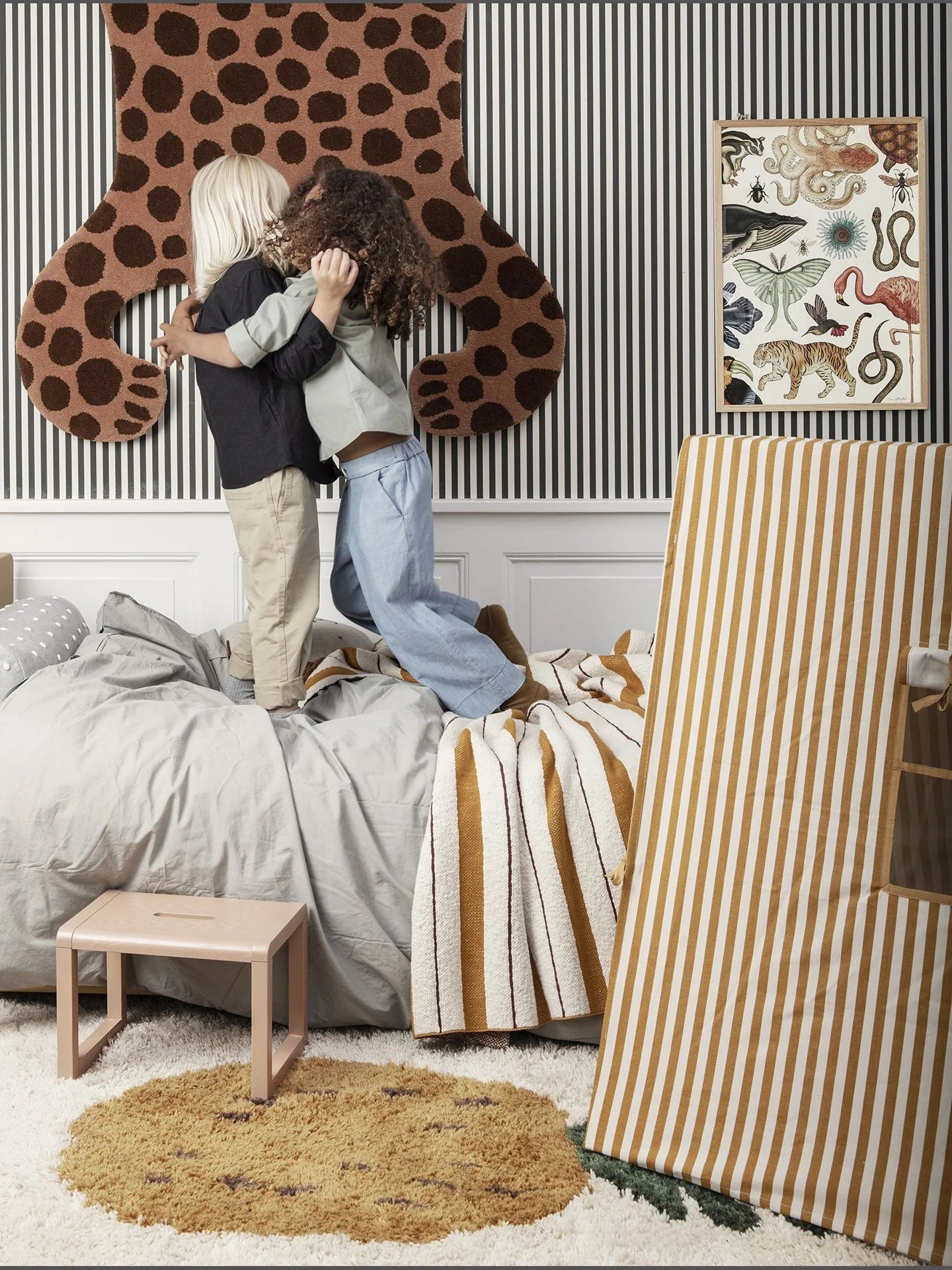הבלוג של רומז - עיצוב נורדי מקסימליסטי לחדר שינה לילדים