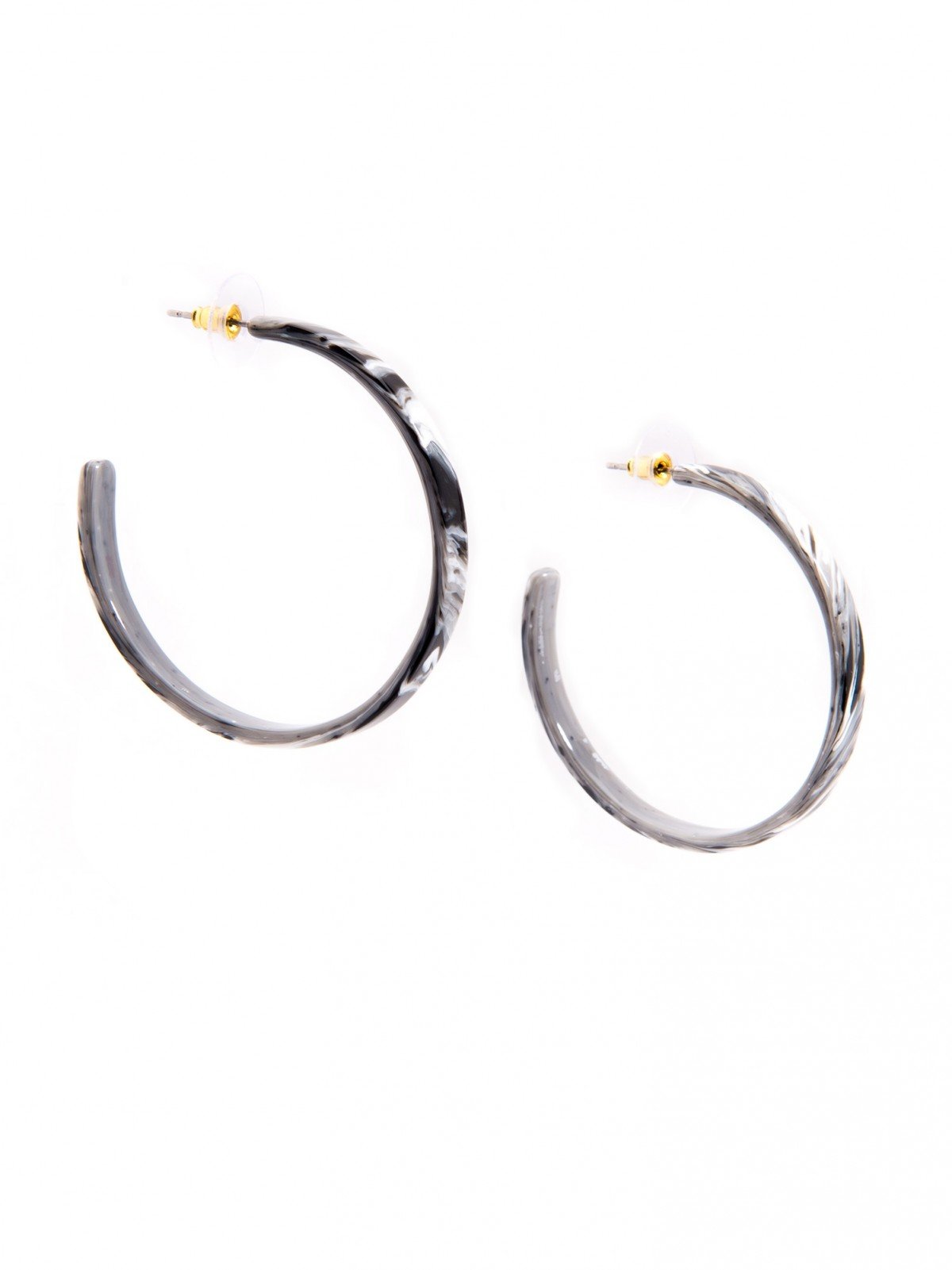 Torti-Ful Hoop Earrings