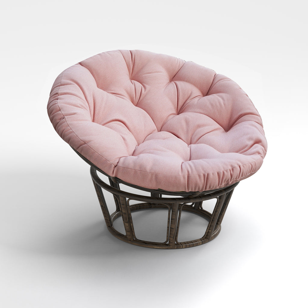 papasan chair cushion pink