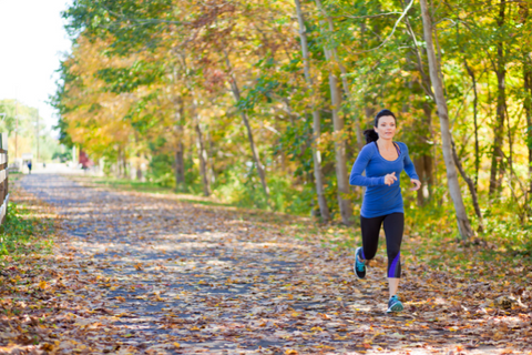 running in fall