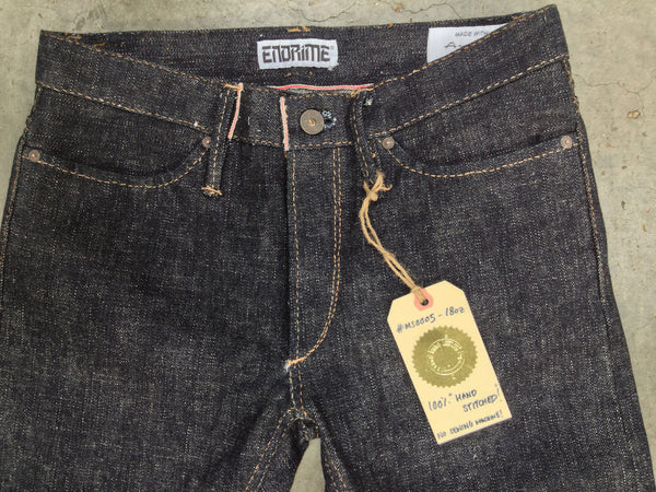 M1005AH09RAH-Hand stitch jeans – Endrime.com