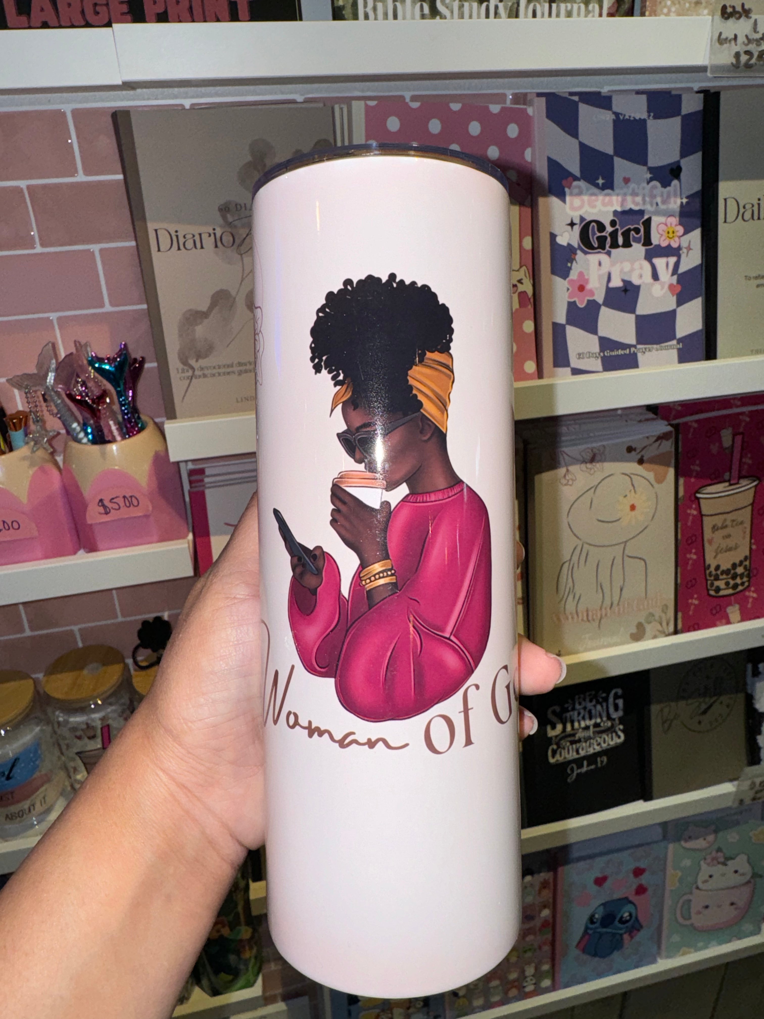 Woman of God Christian Tumbler