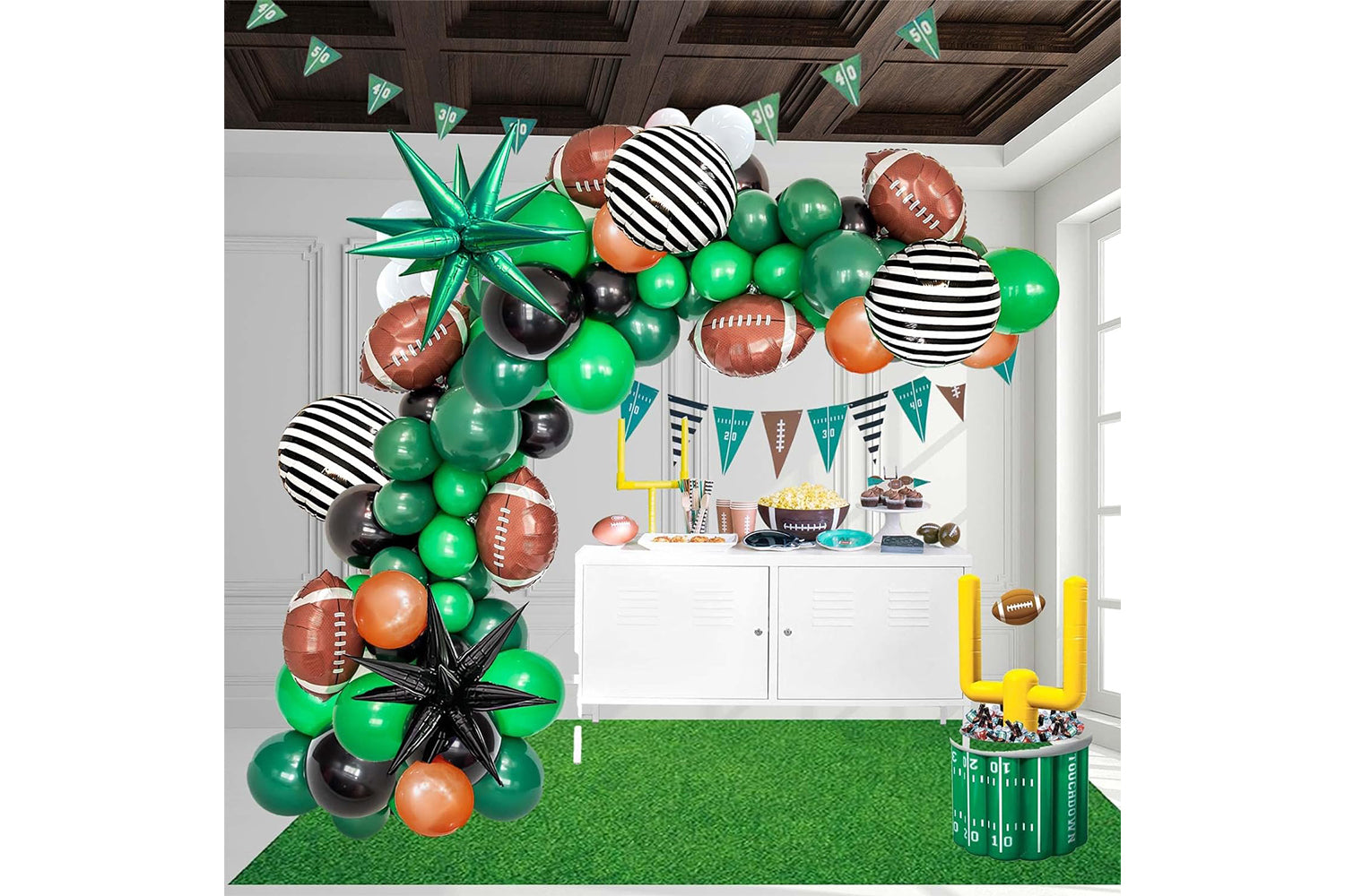 football balloon arch
