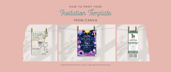 How to Print Your Invitation Template from Canva