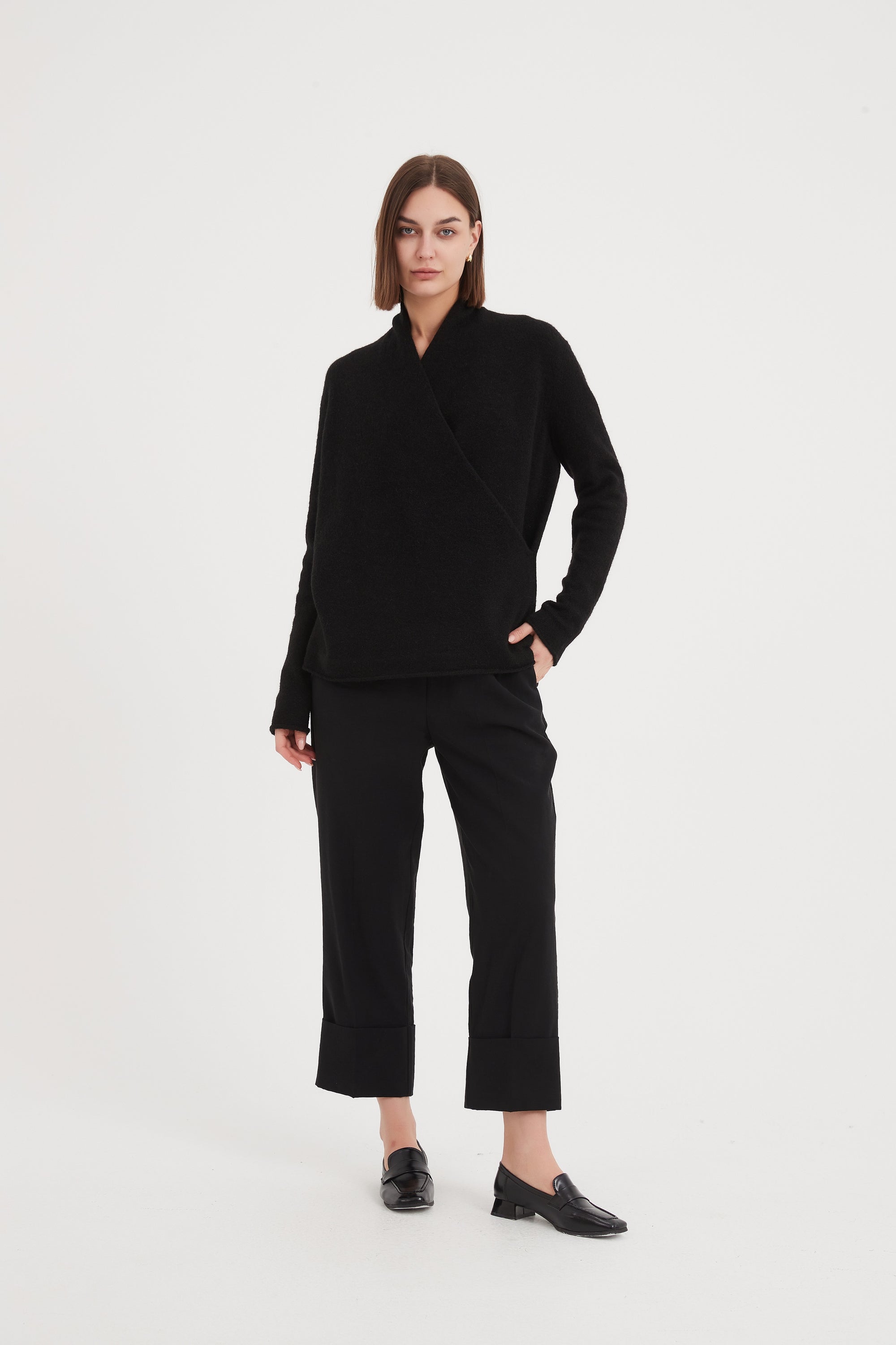 Straight Crop Pant - High Ankle, Tirelli