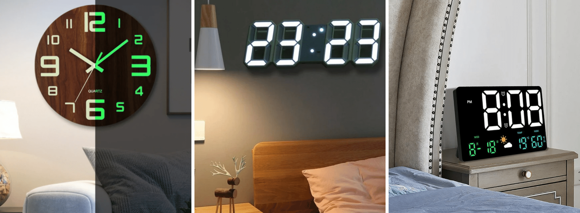 Horloge digitale Chambre