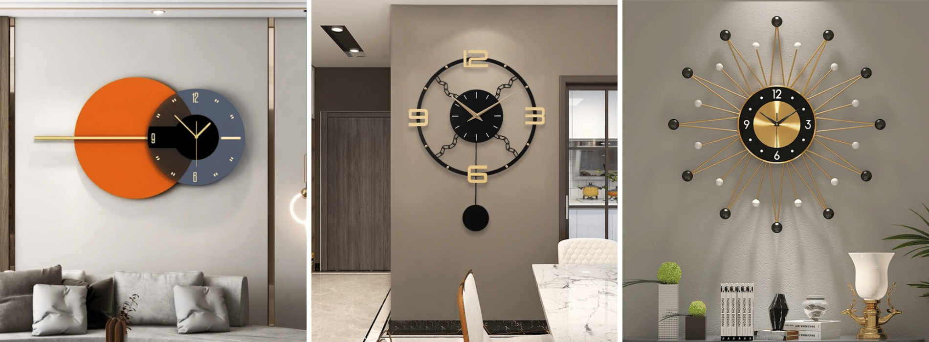 Horloge Murale Moderne