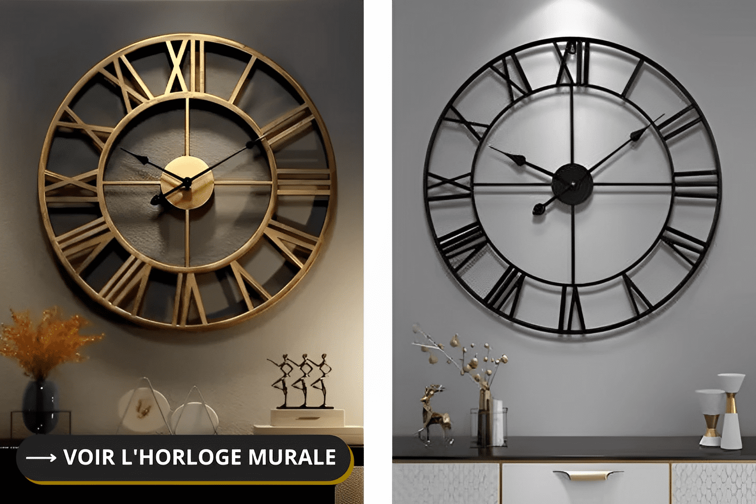 Horloge Murale Chiffre Romain