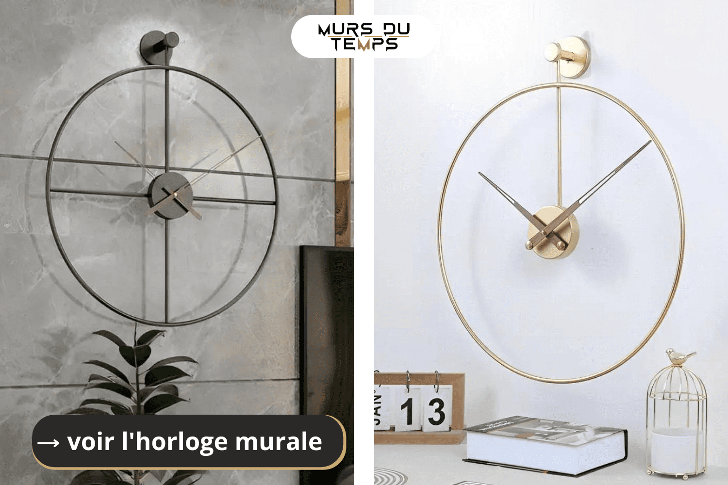 Horloge Murale Moderne