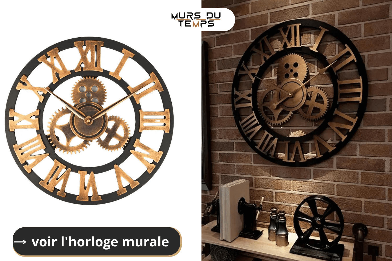 Horloge Murale Vintage