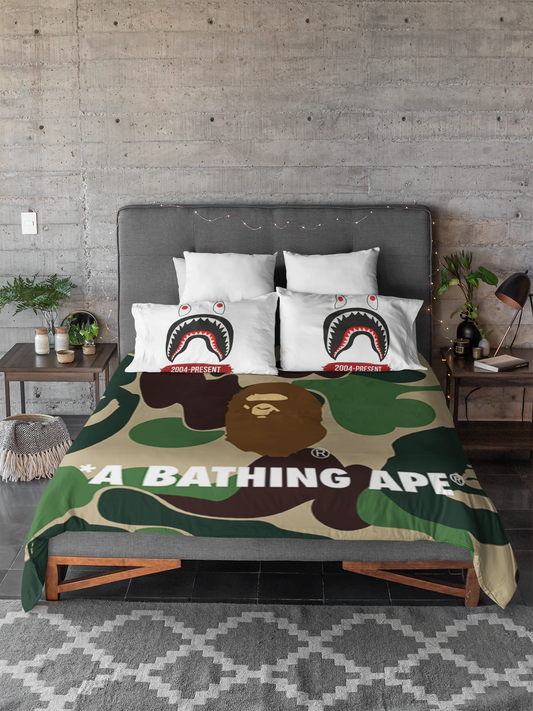 Bape Monkey Hypebeast Simple Cushion Cover Light Luxury Modern