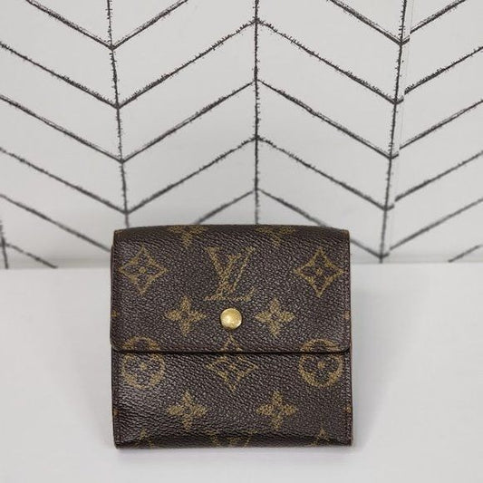 LOUIS VUITTON Monogram Canvas Portefeuille Elise Wallet