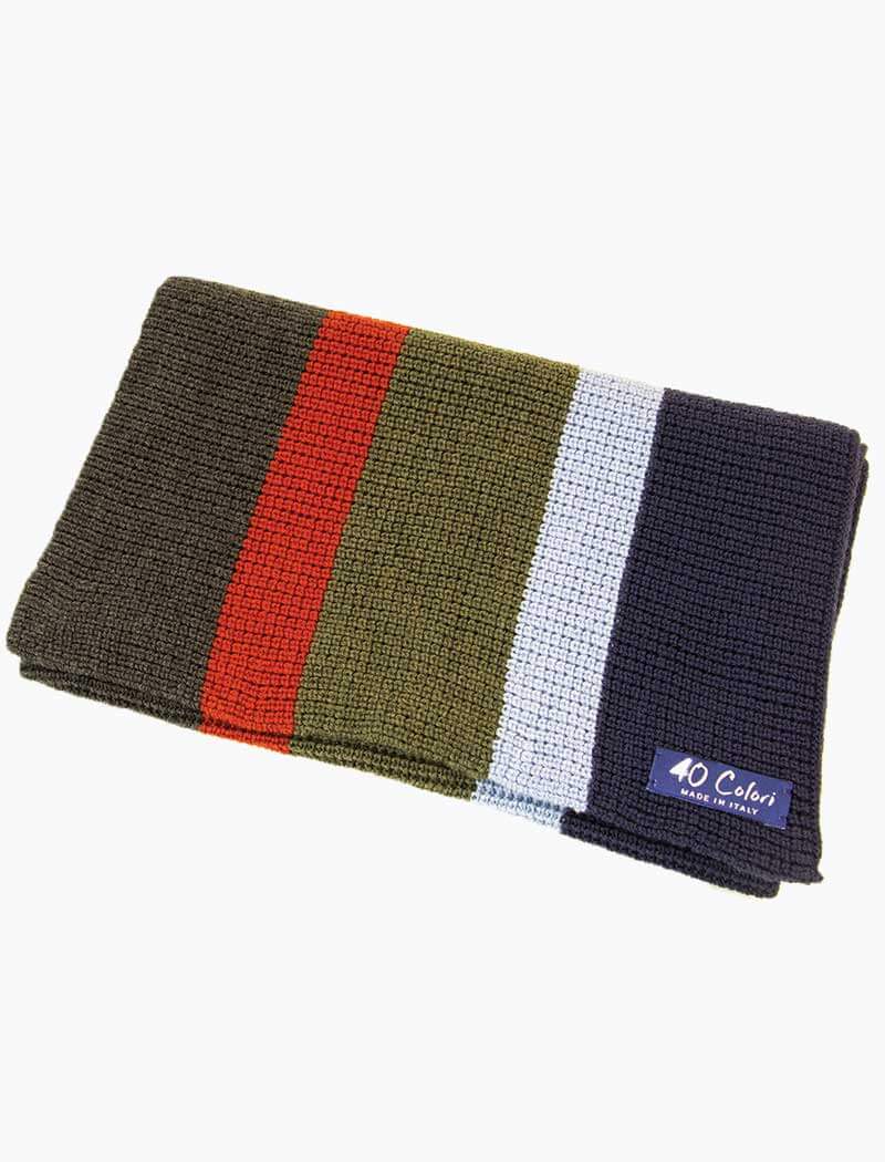 Men's Scarves | Stylish Italian-Made Wool Scarves | 40 Colori