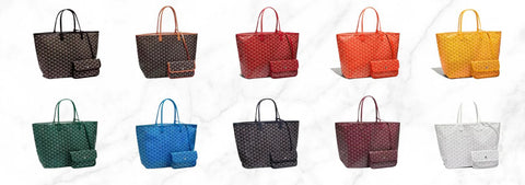 goyard saint louis tote complete colors