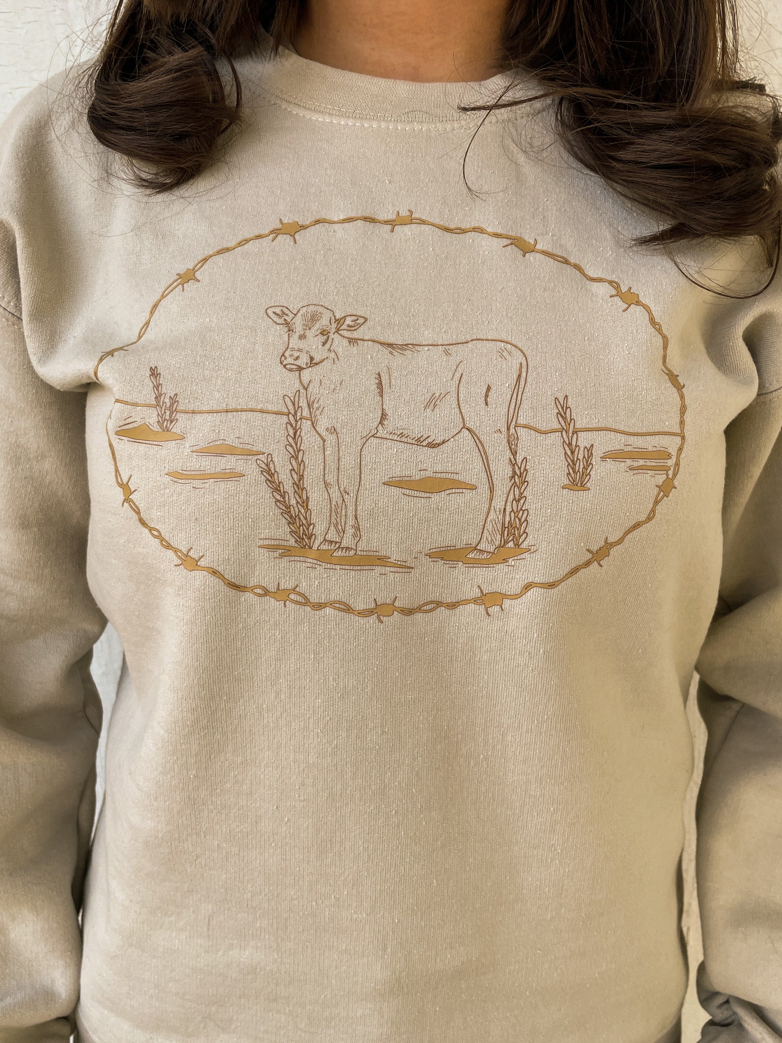 Range Calf Sweatshirt- PRE ORDER – Back Forty Rural Apparel