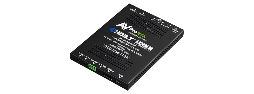 Pro AV/IT HDBaseT™ 4K60 18G HDMI Extender Kit with Audio, RS232, IR, PoC up  to 492ft