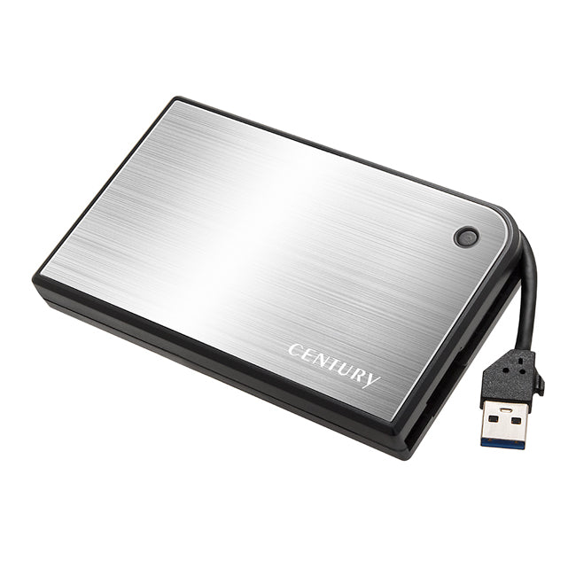 MOBILE BOX USB3.0接続 SATA6G 2.5インチHDD / SSDケース シルバー