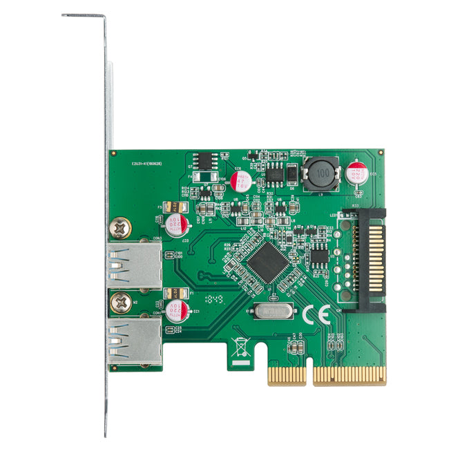 ポートを増やしタイ USB3.1 Gen2(Type-A ×2) PCI Express ×4 接続インターフェイスカード [CIF-U31 –  センチュリーダイレクト