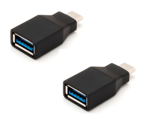 2個セット】USB3.1 Gen.2対応 変換アダプター (コネクタ形状：Type-C