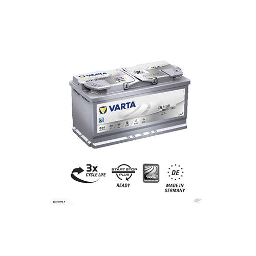 VARTA AUX14 Silver Dynamic Auxiliary AGM Stützbatterie 513 106 020