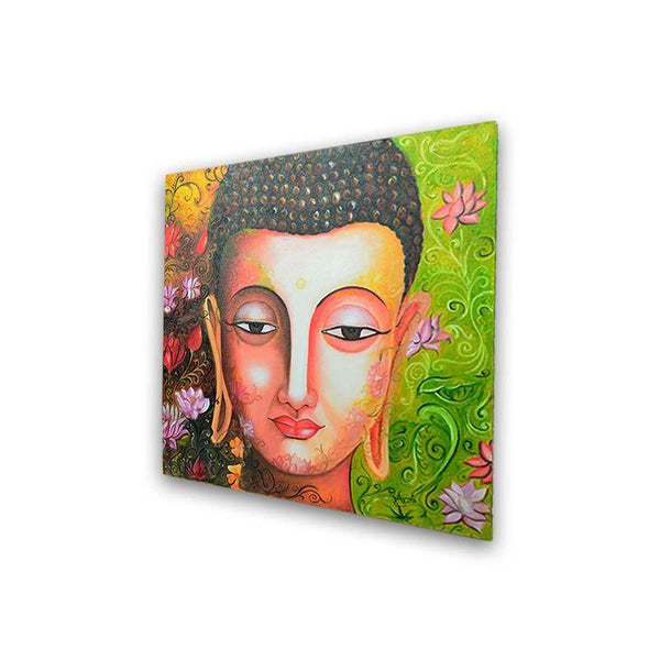 Enlightening Buddha Painting - Lord Gautam Buddha Paintings | YesNo.in