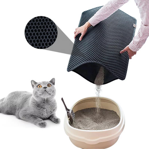 tapete higiênico para gatos, tapete higiênico, tapete para caixa de areia, gatos, tapete para gatos, mundomiauauau, miauauau
