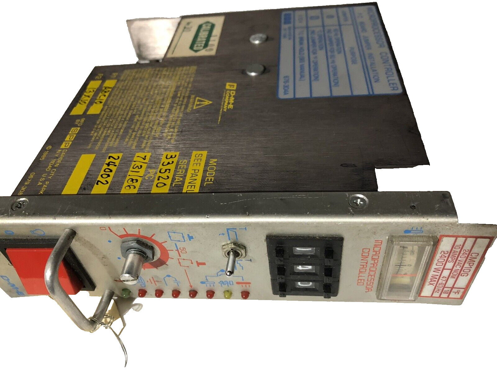 Dme Cmp10g Temperature Controller Microprocessor Controller 45109,Tn