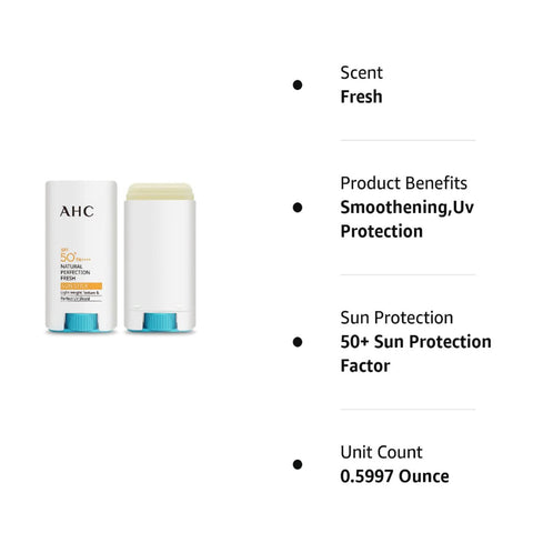 A.H.C - Natural Perfection Fresh Sun Stick SPF50+ PA++++