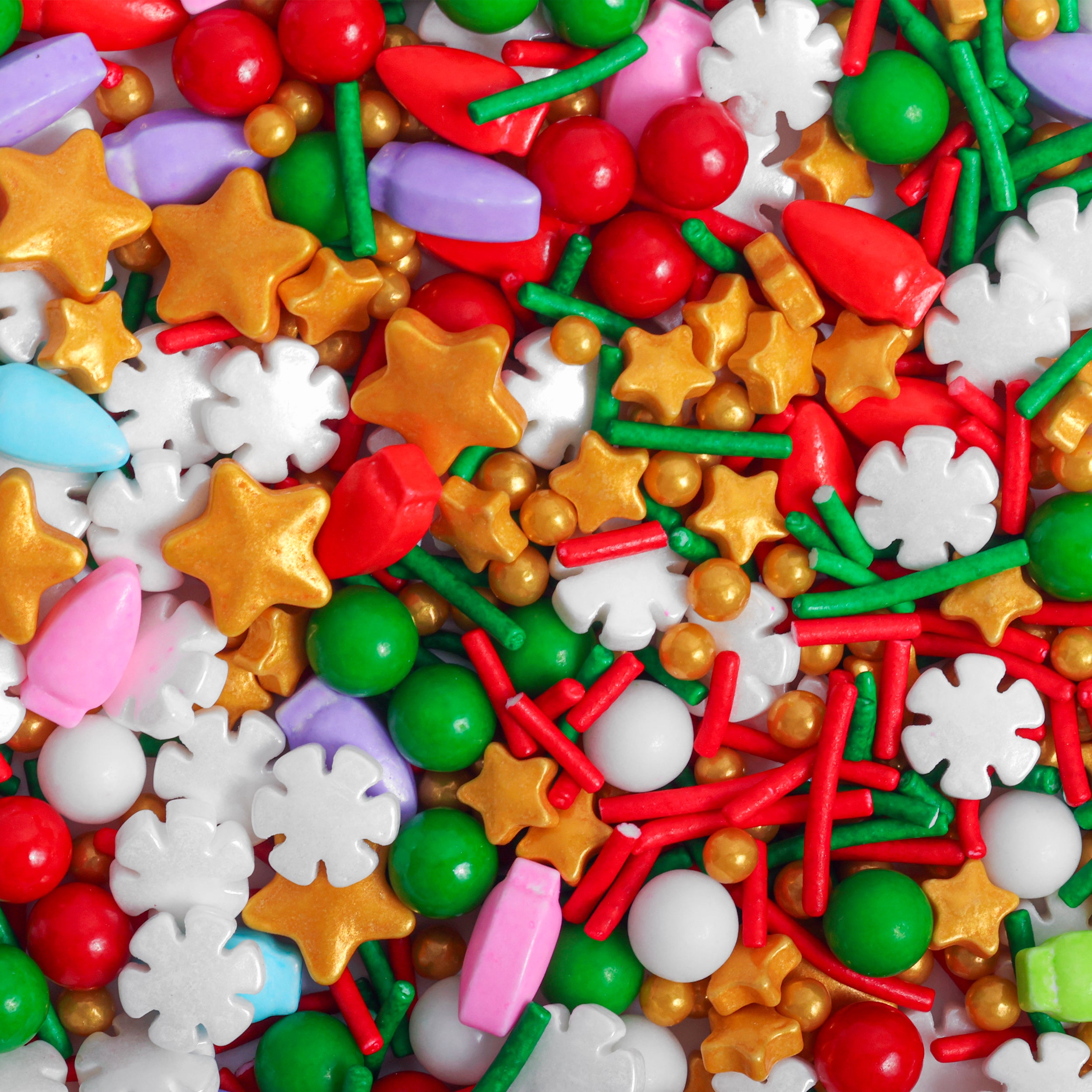 Snowflakes Candy Topping – The Sprinkles Shop