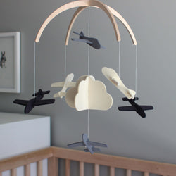 black and white baby mobiles