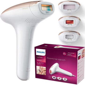 Lumea IPL 9000 Series IPL Hair removal device with SenseIQ BRI958/60