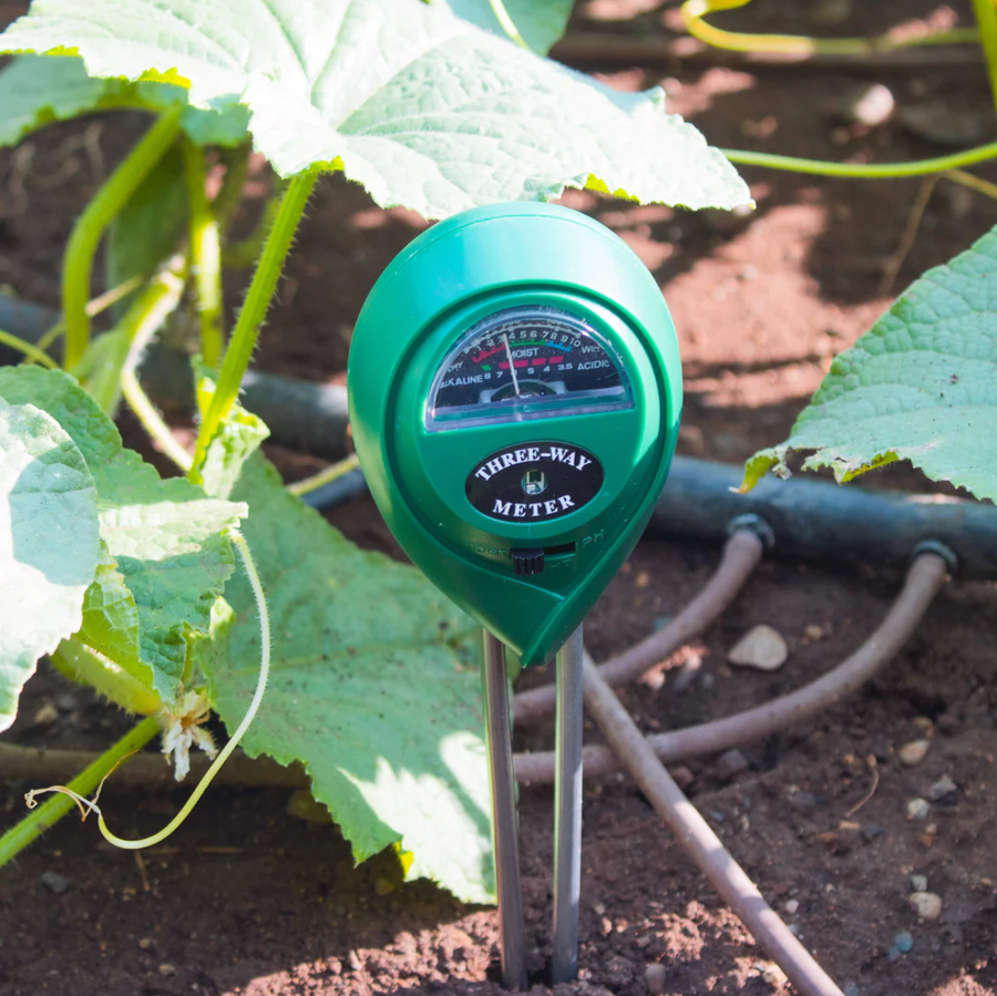 pH 3-in-1 - Soil Moisture, pH, and Sunlight Tester – GardenEase