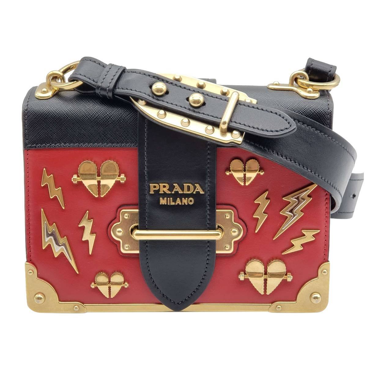 Prada Cahier Leather Crossbody Bag – FRAGRAIN