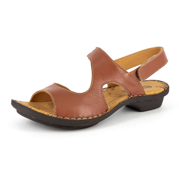 NALHO Ganika Serpente women's sandal brown