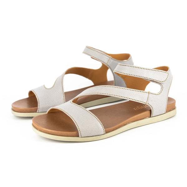 Hilda Ladies leather comfort E - EE perfect fitting Velcro sandal.  Available to buy online or collect from our Whitchurch Hampshire shop right  between Basingstoke, Winchester, Newbury and Andover on the A34