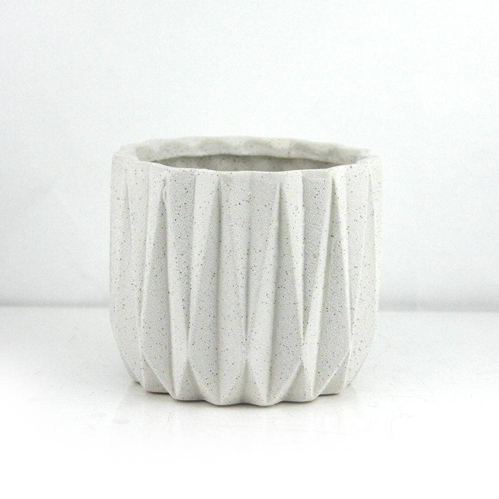 6.5" Top | Geometric Ceramic Planter