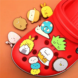 12 PCS One Piece Croc Charms One Piece Anime Croc Charms Anime Pins Shoe  Charms Croc Charms for Boys Teens Girls Manga One Piece Figure Charms for  Croc Shoe Clog Sandal Bracelet