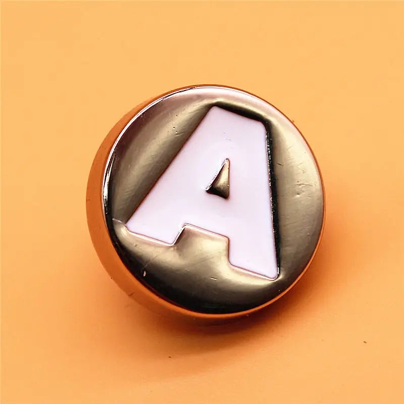 Gold Luxury A To Z Letters Loved Ones Croc Charms – crocs-charms-shop