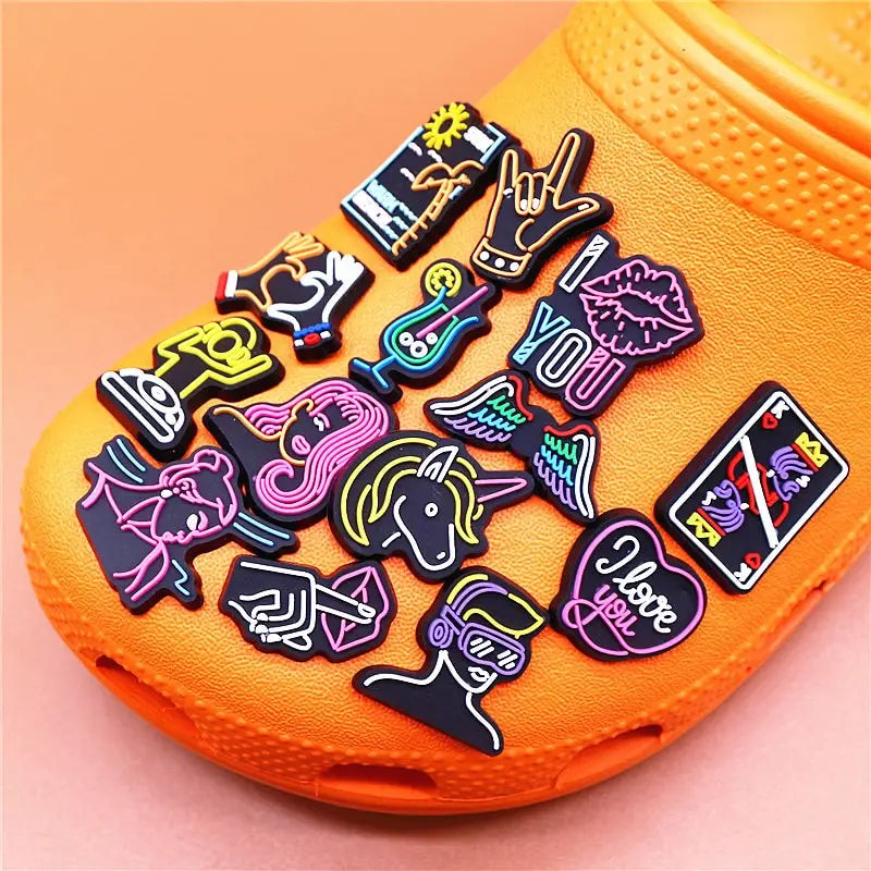 Neon Croc Charms – crocs-charms-shop