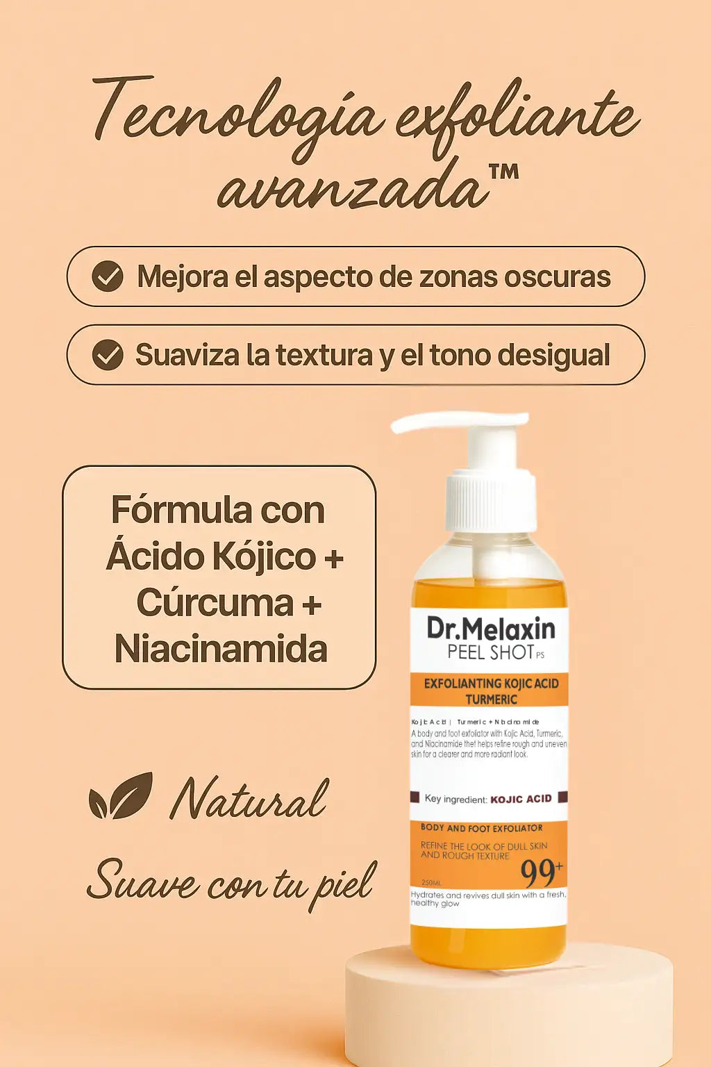 Resultados Dr. Melaxin Peel Shot