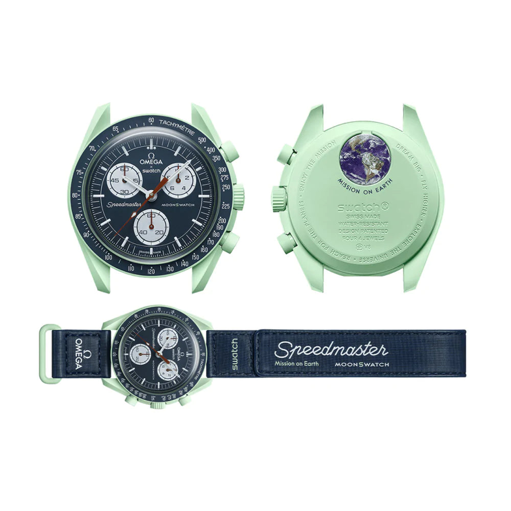 Omega × Swatch MoonSwatch earth オメガ-