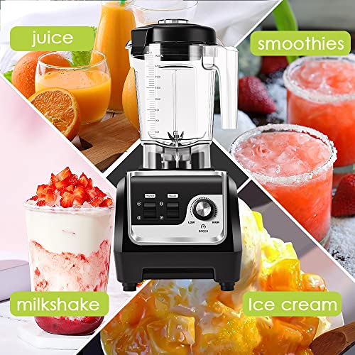 Blender Professional Blender for Kitchen,Smoothie Maker Blender Shake Smoothy, High Speed Powerful Blender Max 1800W and 2000ml for Crushing Ice,Puree,Soup etc.