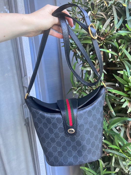 RARE Vintage Authentic Gucci Jackie Twist shoulder bag- Early 1960's T – Bag  Babes Boutique LLC