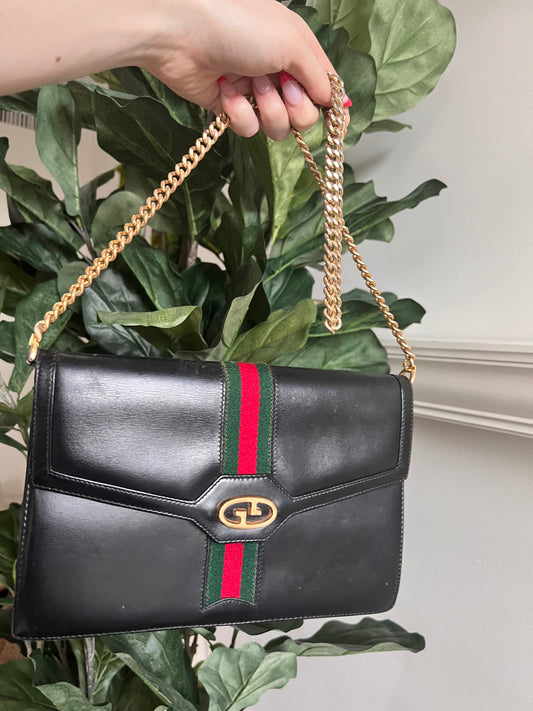 RARE Vintage Authentic Gucci Jackie Twist shoulder bag- Early 1960's T – Bag  Babes Boutique LLC