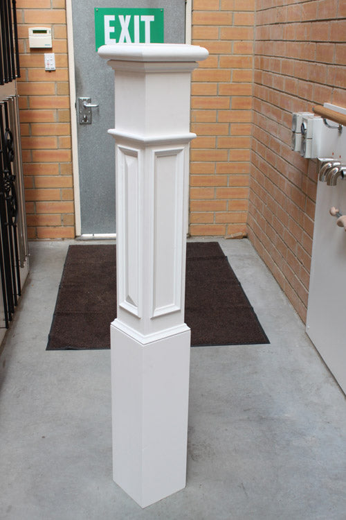 Box newel stair posts