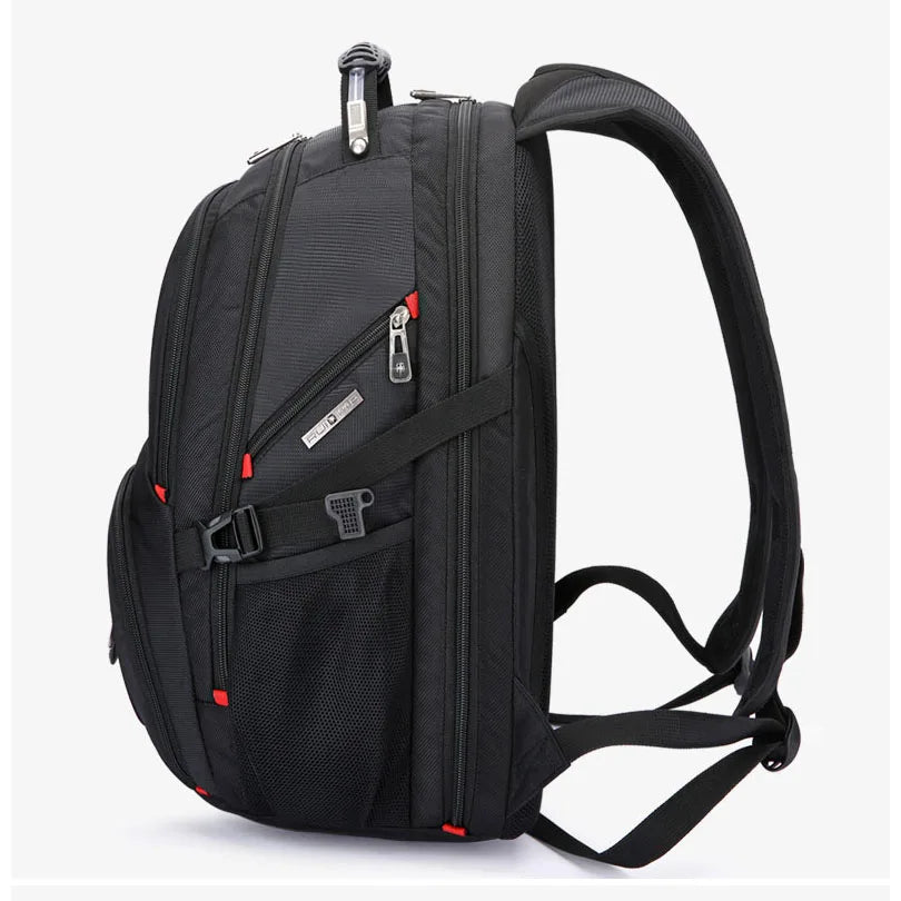 New Swiss-Multifunctional Bags Durable 17 Inch Laptop Backpack, Travel Bag,College Bookbag,Usb Charging Port,Water Resistant - Image 4