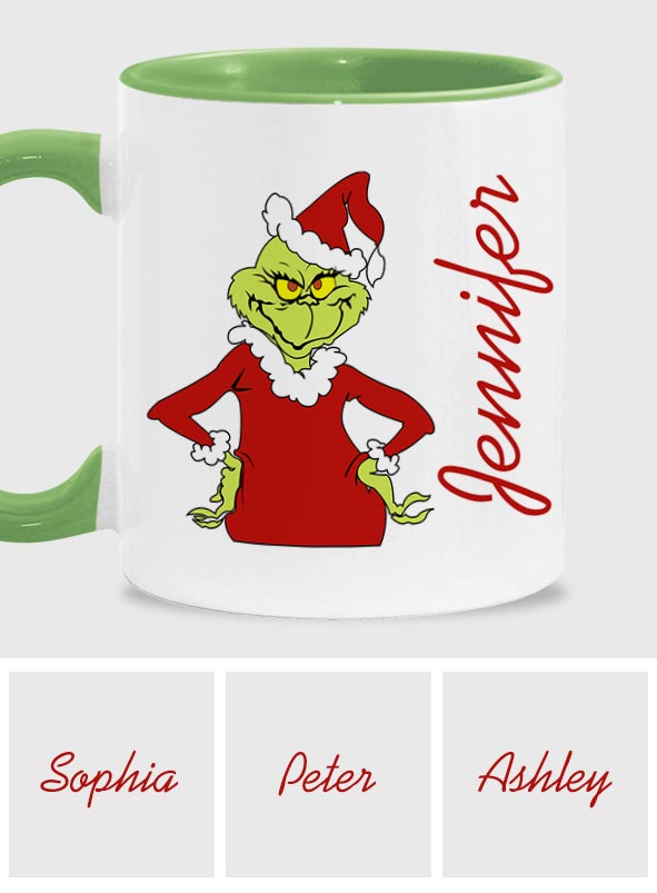 I'm The Mean One - Stole Christmas Accent Mug